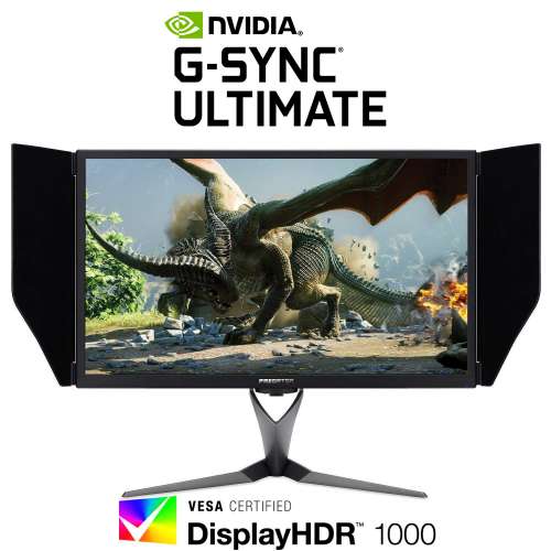 Acer 4k144hz X27P X27 Pbmiphzx 27吋UHD 2160P量子點ips電競顯示器 hdr1000 minil...