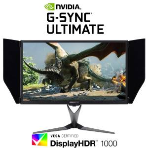 Acer 4k144hz X27P X27 Pbmiphzx 27吋UHD 2160P量子點ips電競顯示器 hdr1000 minil...