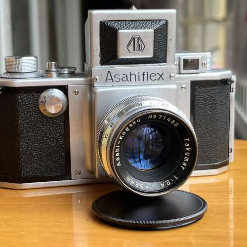 旭光學 前賓得 Asahiflex IIB + Takumar 58mm f/2.4 腰平取景 底片單反
