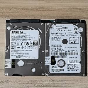 全新外置硬盤盒 + 1.8寸 二手 500GB 硬碟
