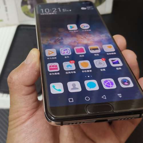 huawei華為p20 幻影藍國行版6GBram+128 原生安卓10系統 95%新