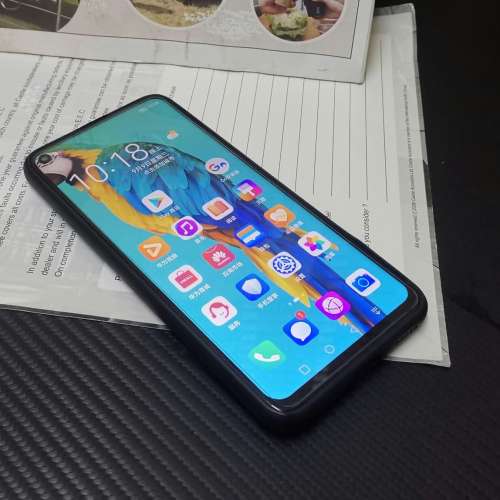 huawei華為honor榮耀20幻影藍 國行8+256 95%新淨 已安裝google