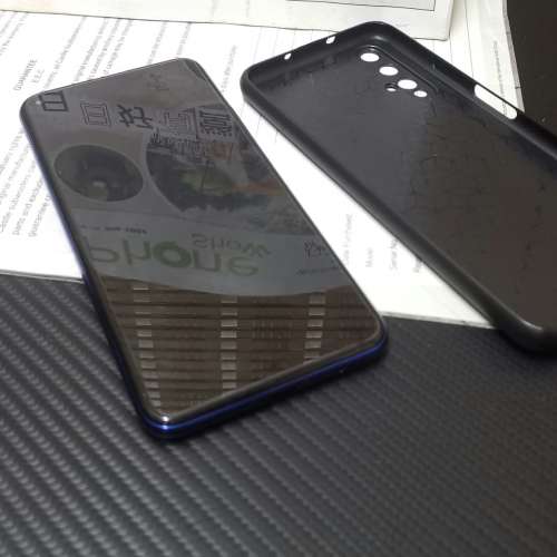 huawei華為honor榮耀20幻影藍 國行8+256 95%新淨 已安裝google