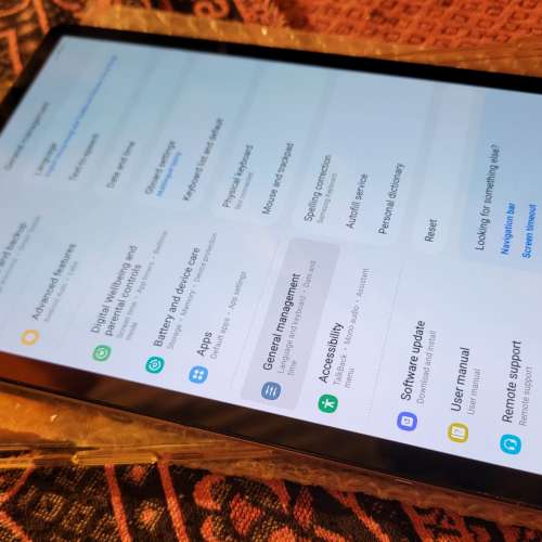 Samsung Tab S5E LTE版 可數據上網及語音通話 128+6GB 單機一部冇筆 液晶乾淨冇印