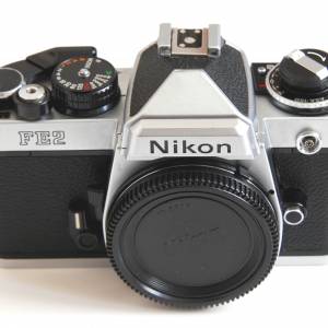 Nikon FE2 body 蜂巢簾型快門 90% New