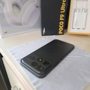 (中環元朗) POCO F9 Ultra (Black-  512gb - 2yrs warranty) + Brandnew Redmi Hea...