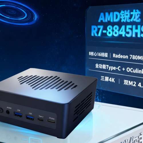 Ai mini PC AMD R7-8845HS