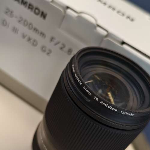 Tamron (A075S) 25-200mm f/2.8-5.6 Di III VXD G2 for Sony