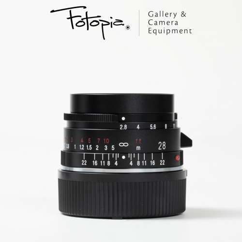 || Voigtlander Color-Skopar VM 28mm F2.8 ASPHERICAL II - Black / ICS Edition ||