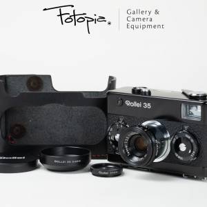 || Rollei 35 - Black / transitional version with accessories ||