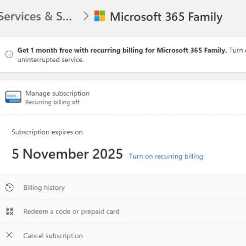 Microsoft 365 Office Word Excel PowerPoint Outlook Skype OneDrive 1TB (個人sh...