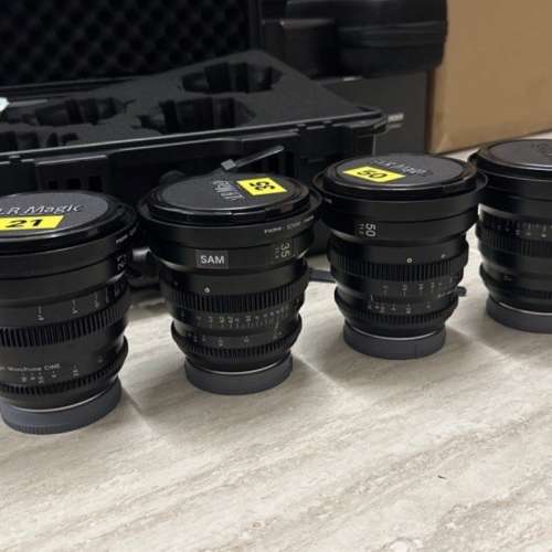 SLR Magic MicroPrime E-Mount 電影鏡頭套裝