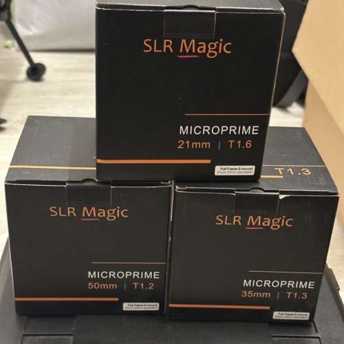 SLR Magic MicroPrime E-Mount 電影鏡頭套裝