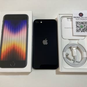 全原裝不議價 iPhone se3 se 3 2022 64gb 電池100% black 90日保養 WhatApp 6497 6645