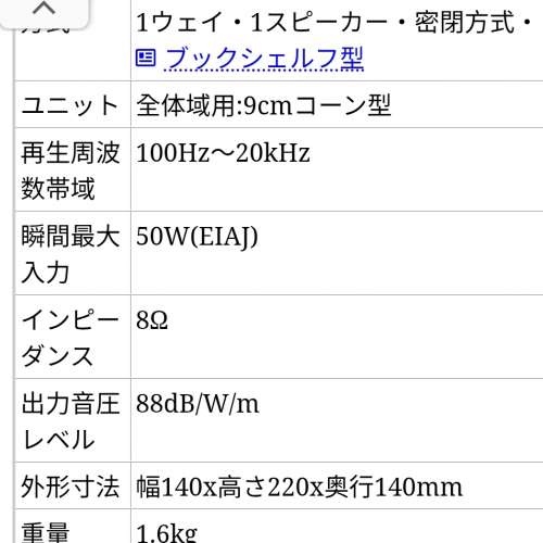日本 Sansui 山水 S-30XR 小音箱一對