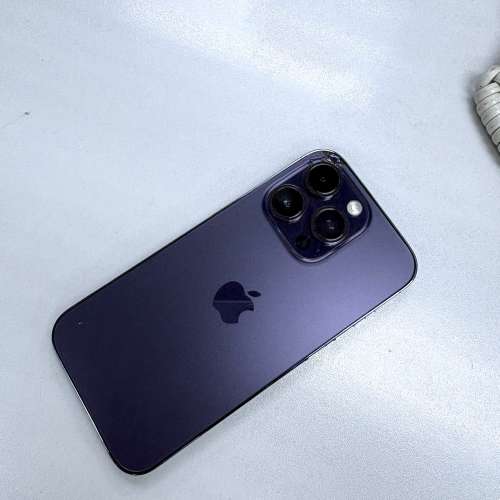 全原裝iPhone14Pro 暗紫色512GB 蘋果14pro  purple 🔋電池健康度100% 🩷送Mon貼+殼