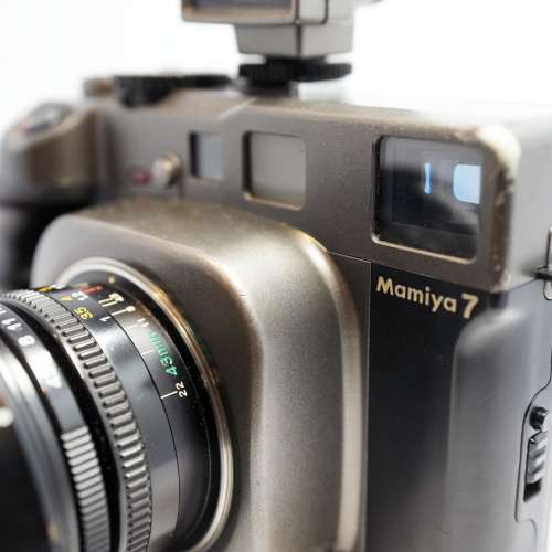 Mamiya 7 Medium Format Film With 3 Lenses Set #0D1256