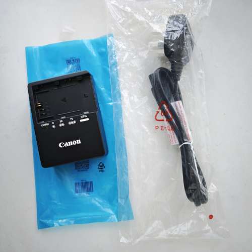 全新原廠Canon 相機電池充電器LC-E6E