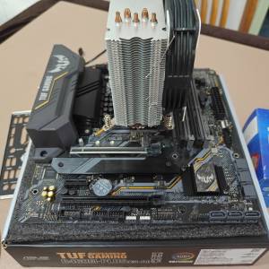 10400F+B460M 華碩TUF WIFI+散熱