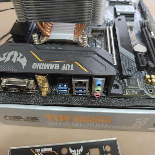 10400F+B460M 華碩TUF WIFI+散熱