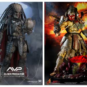 Hot Toys 1/6 異獸戰 Alien VS Predator Elder Predator / Samurai Predator 竹谷隆...