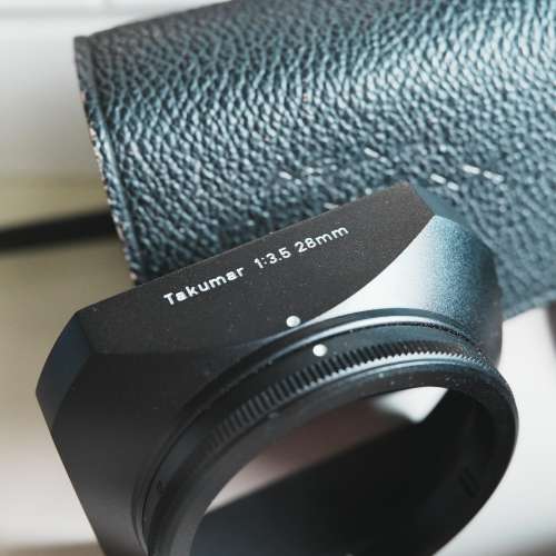 Asahi Takumar 28mm f/3.5 鏡頭_收藏級連HOOD
