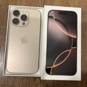99新iPhone 16Pro 256gb,港行雙卡極新，電池健康度91，所有原裝，所有功能正常！