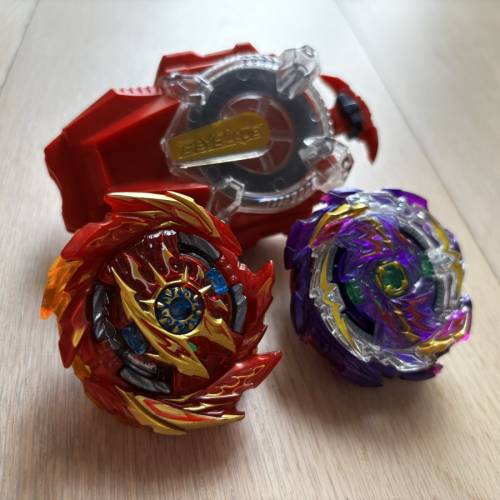 爆旋陀螺+火花發射器
