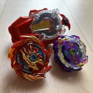 爆旋陀螺+火花發射器