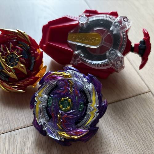 爆旋陀螺+火花發射器