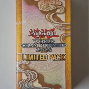 遊戲王世界賽2026紀念卡包(有膜) 順豐包郵