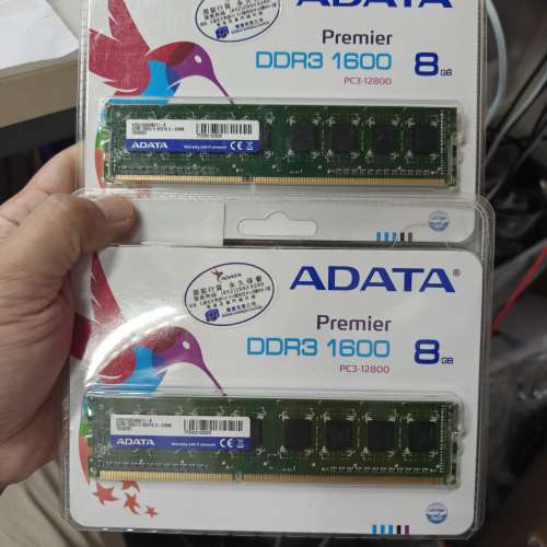 Adata DDR3 1600 8gb x2