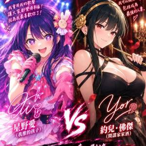賭上最強人妻之名！星野愛(我推的孩子) VS 約兒&bull;佛傑(間諜家家酒) 牌組2個