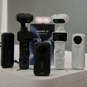 出租 DJI Insta360 運動相機 DJI 🔵Insta360 🔴 GoPro 🟡 Insta360 Luna Ultra, In...