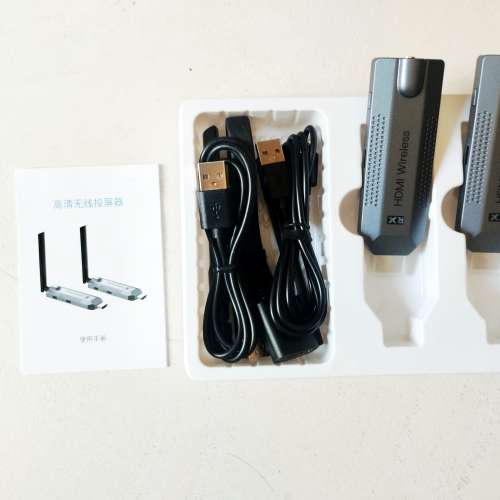 全新無線投屏器覆蓋範圍150M HDMI wireless transmitter & receiver kit not Dell ...