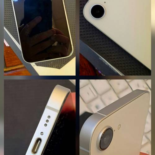 iPhone16e 白色 256G 港行 有保