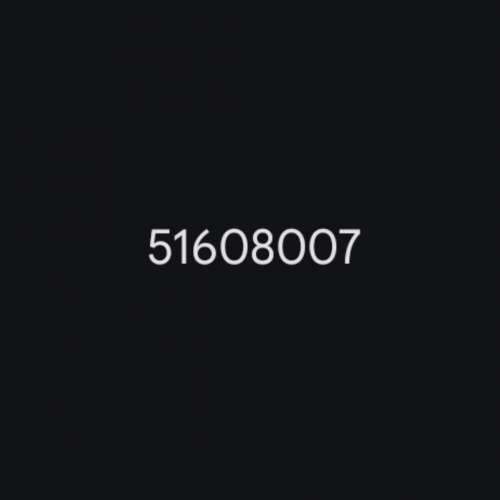 靚、易記手提電話號碼 51608007 在 CMHK (中國移動/鴨聊佳) 儲值卡  短訊卡 太空卡...