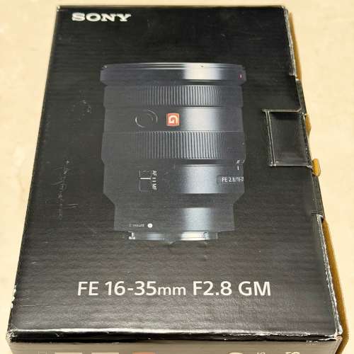 全新 行貨 SONY LENS 鏡頭 35mm FULL FRAME FE 16-35mm 1635 F2.8 SEL1635GM G Mas...