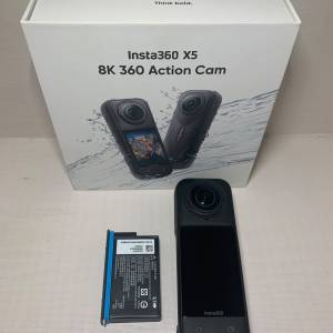 [觀塘實體店] 二手 Insta360 X5 行貨保養到26年12月 *S72463* | Insta360 香港專門店