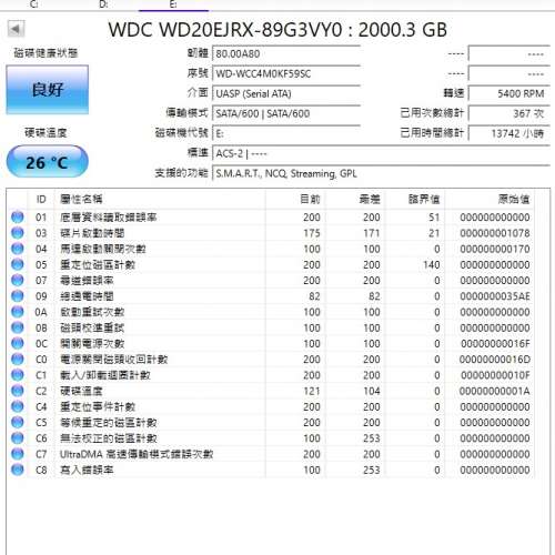 WD 2TB Purple HDD