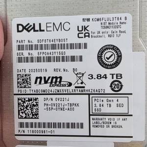 型號KCM6FLUL 3.84T庫存貨清倉貨