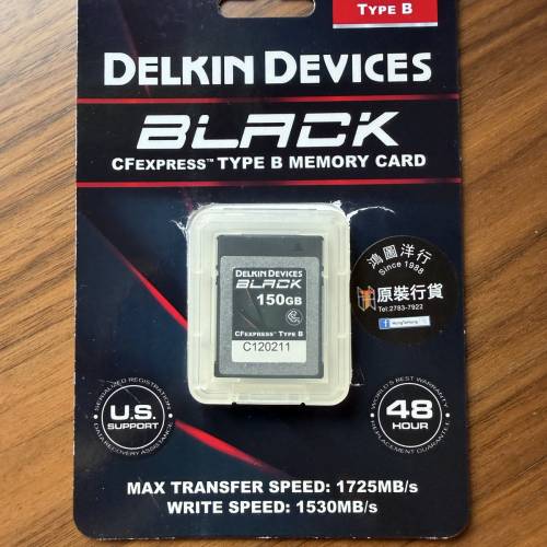 Delkin cfe card cfexpress type b 320gb
