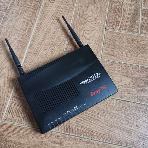 2個 Draytek Vigor 2912n WiFi VPN Router