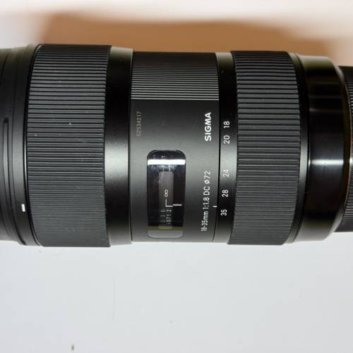 sigma 18-35 f1.8 canon EF mount