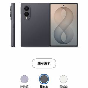 全新行貨Samsung Fold8灰色512GB