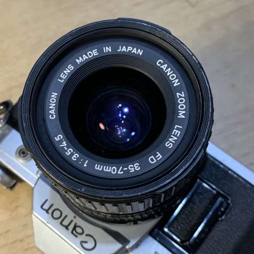 Canon AE-1 連原廠35-70mm鏡頭 可正常拍攝80成新以上