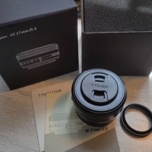 銘匠TTArtisan 27mm F2.8 AF Fuji X Mount (not Fujifilm Sigma)