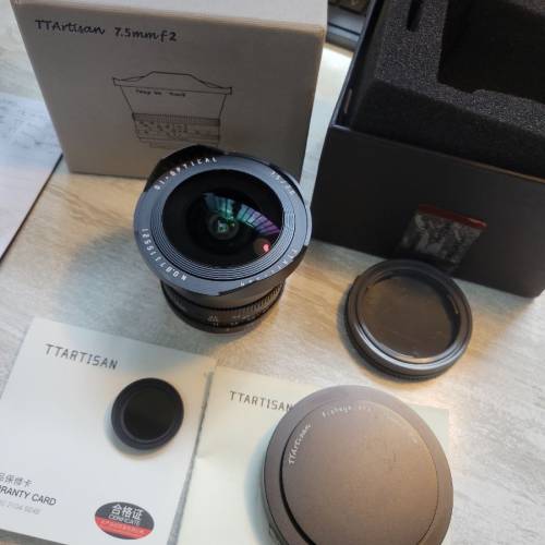 TTArtisan 7.5mm F2 E Mount Fisheye Lens (Not Sony Fujifilm Sigma)