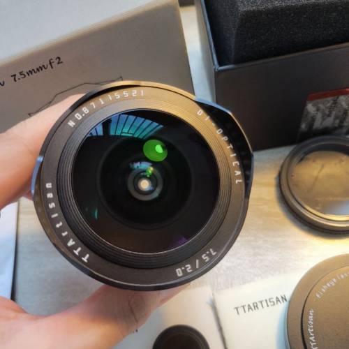 TTArtisan 7.5mm F2 E Mount Fisheye Lens (Not Sony Fujifilm Sigma)