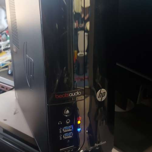 屯門良景輕鐵站交收 HP Pavilion Slimline s5-1578hk 內置藍牙WIFI 電腦, 如有需要...